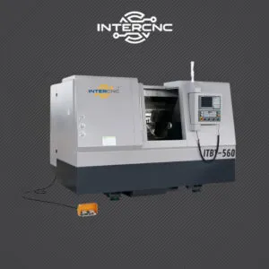 Torno de Barramento Inclinado com Torre - ITBT-560