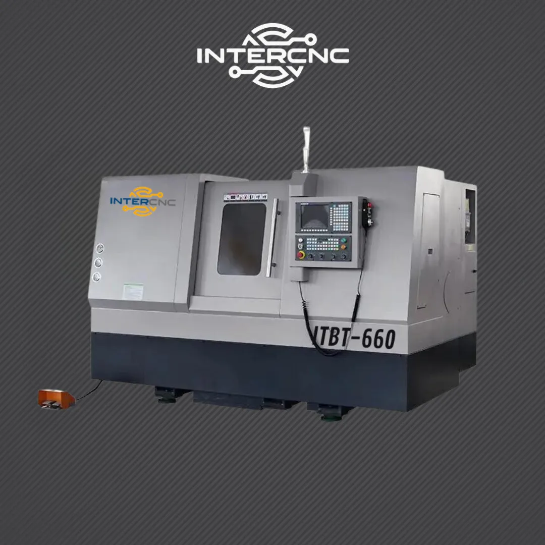 Torno de Barramento Inclinado com Torre - ITBT-660