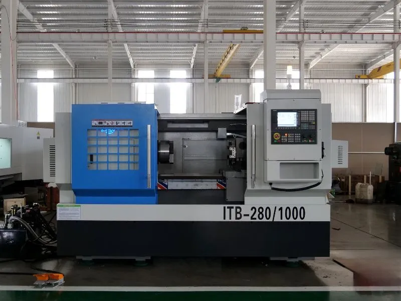 alimentador de barras para torno CNC etapas
