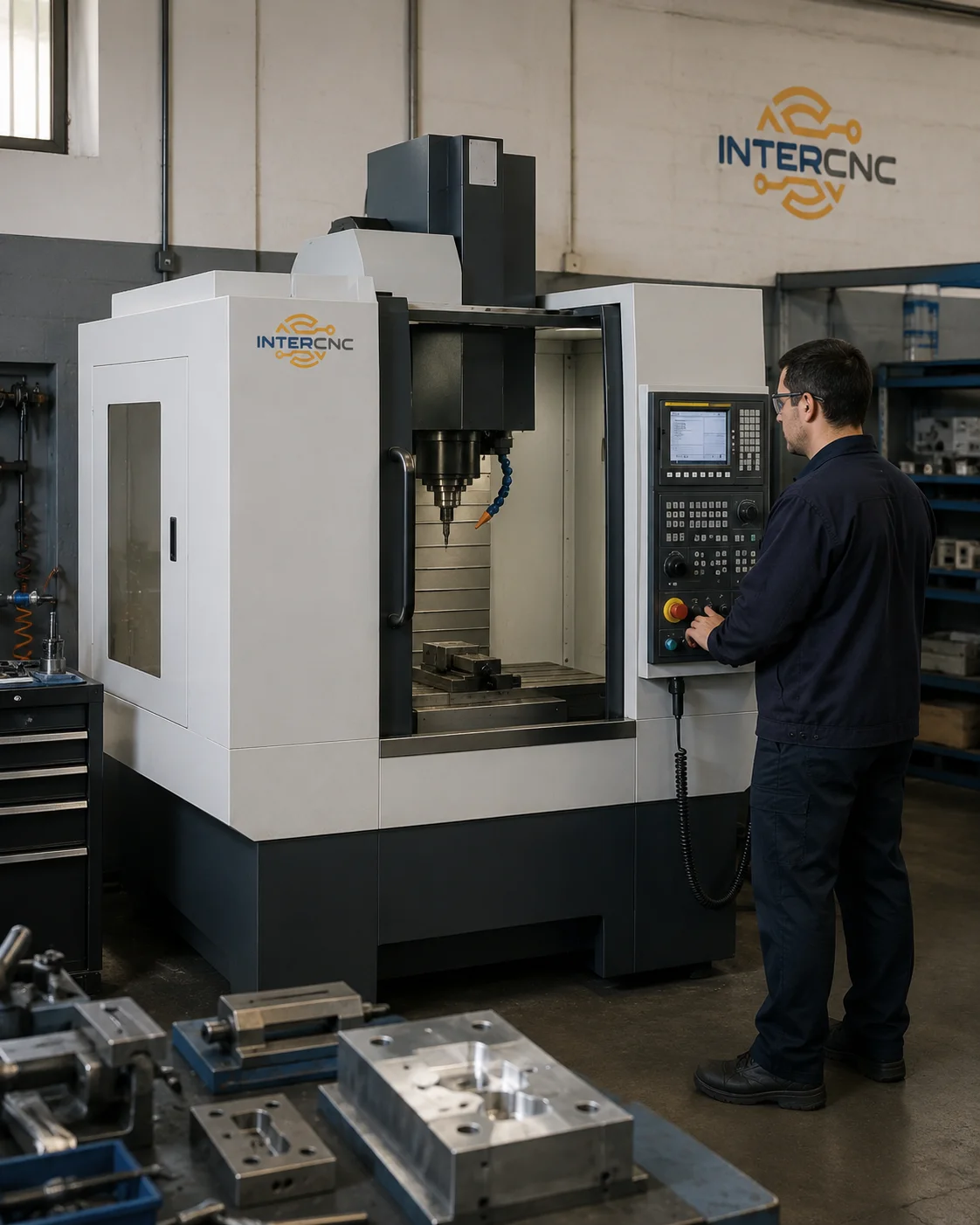 centro de usinagem CNC de entrada em ferramentaria